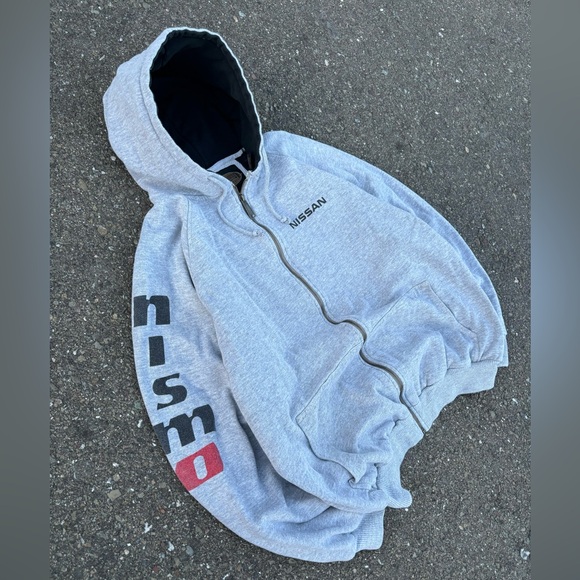 Nissan Nismo Racing Zip Up Hoodie Sweater Jacket 🏎️ - Picture 4 of 10
